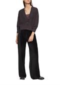 Strickjacke lila
