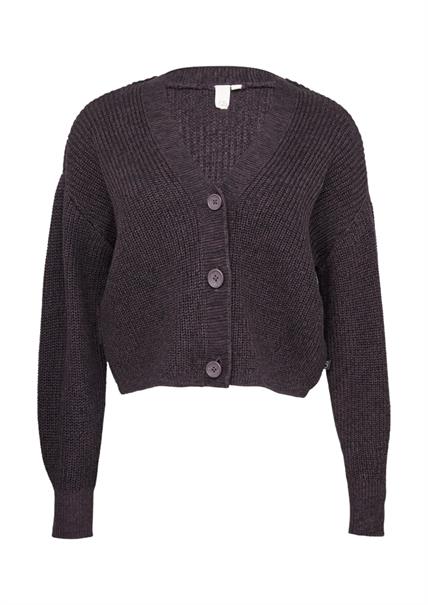 Strickjacke lila