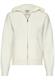 Strickjacke mit Kapuze bone white
