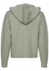 Strickjacke mit Kapuze eukalyptus