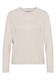 Strickjacke mit Knopfleiste oat milk beige melange