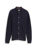 Strickjacke mit Knopfleiste sky captain blue