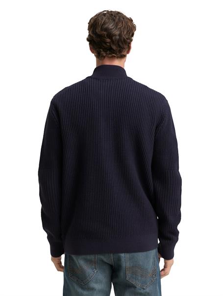 Strickjacke mit Knopfleiste sky captain blue