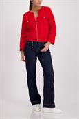 Strickjacke mit Pattentaschen chilli pepper