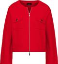 Strickjacke mit Pattentaschen chilli pepper