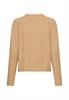 Strickjacke mit Raglanärmeln und Knopfverschluss caramel