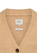 Strickjacke mit Raglanärmeln und Knopfverschluss caramel