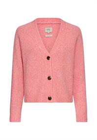 Strickjacke mit Raglanärmeln und Knopfverschluss winter berry