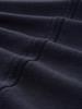 Strickjacke mit Stehkragen knitted navy melange