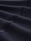 Strickjacke mit Stehkragen knitted navy melange