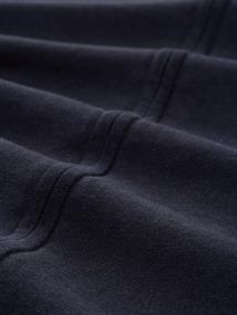 Strickjacke mit Stehkragen knitted navy melange