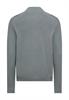 Strickjacke mit Stehkragen stormy blue