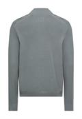 Strickjacke mit Stehkragen stormy blue