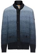 Strickjacke mit verdecktem Reißverschluss night blue