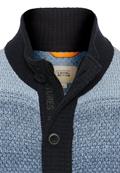 Strickjacke mit verdecktem Reißverschluss night blue