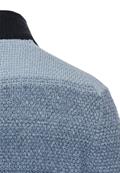 Strickjacke mit verdecktem Reißverschluss night blue