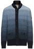 Strickjacke mit verdecktem Reißverschluss night blue