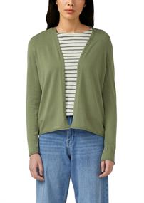 Strickjacke olive