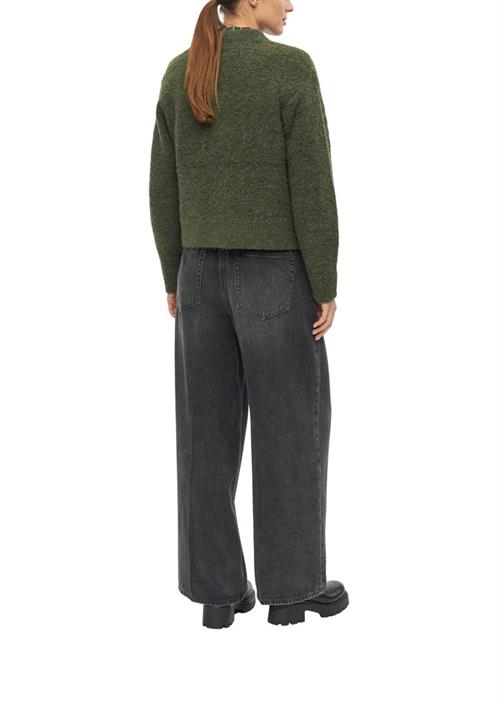 strickjacke-olive