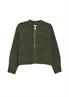 Strickjacke olive