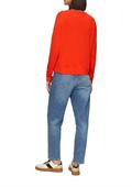 Strickjacke orange