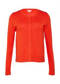 Strickjacke orange