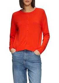 Strickjacke orange