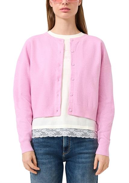 Strickjacke pink