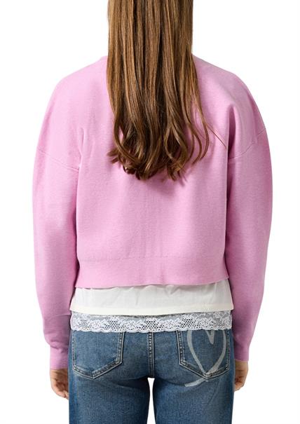 Strickjacke pink