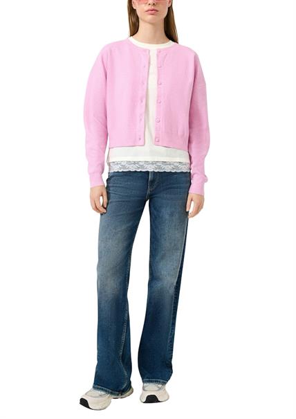 Strickjacke pink