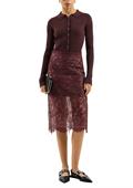 Strickjacke rot