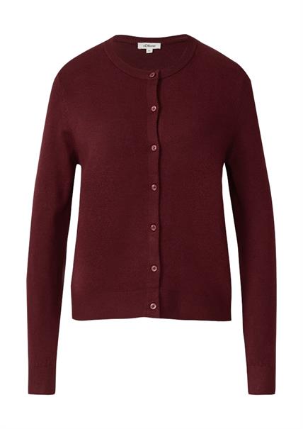 Strickjacke rot
