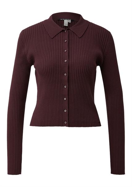 Strickjacke rot