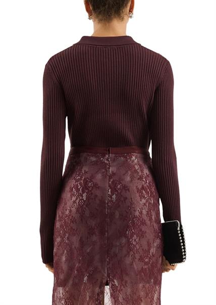 Strickjacke rot