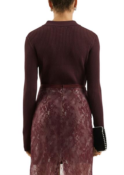 Strickjacke rot