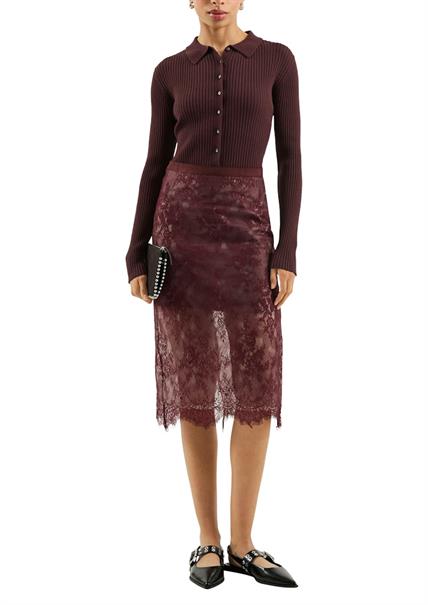 Strickjacke rot