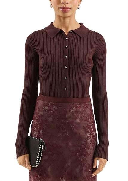 Strickjacke rot
