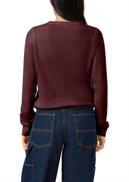 Strickjacke rot