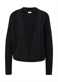 Strickjacke schwarz