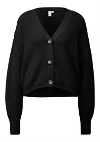 Strickjacke schwarz