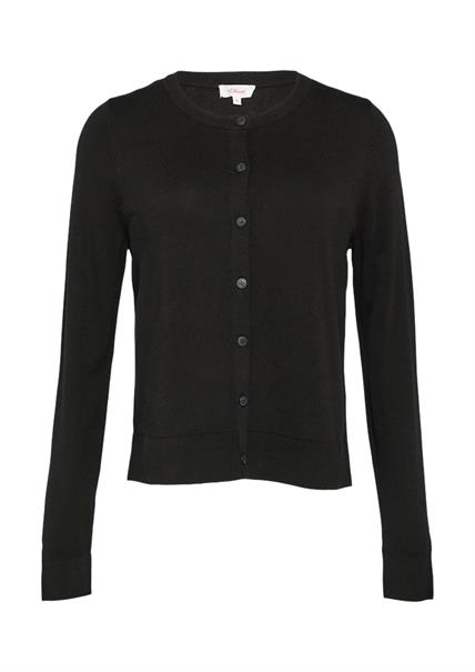 Strickjacke schwarz