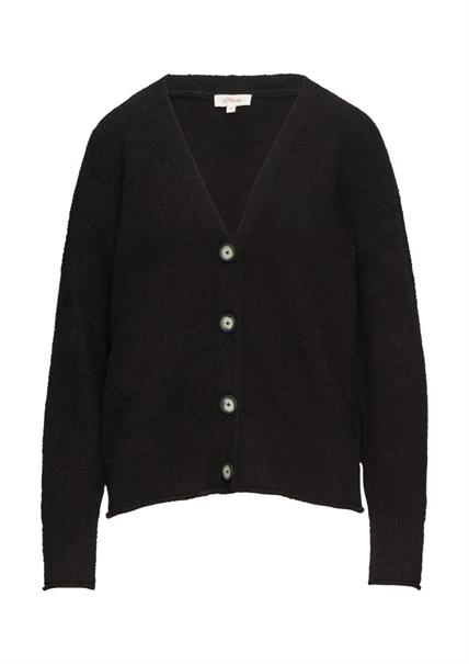 Strickjacke schwarz