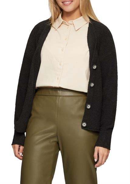 Strickjacke schwarz