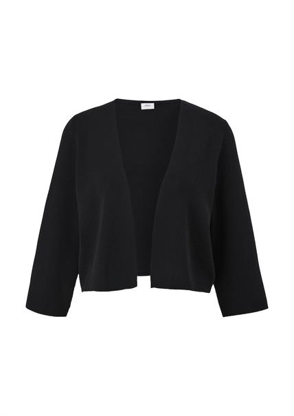 Strickjacke schwarz