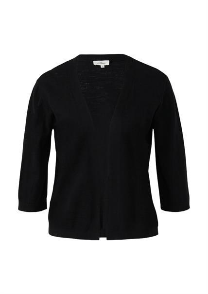 Strickjacke schwarz