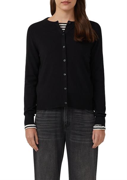 Strickjacke schwarz