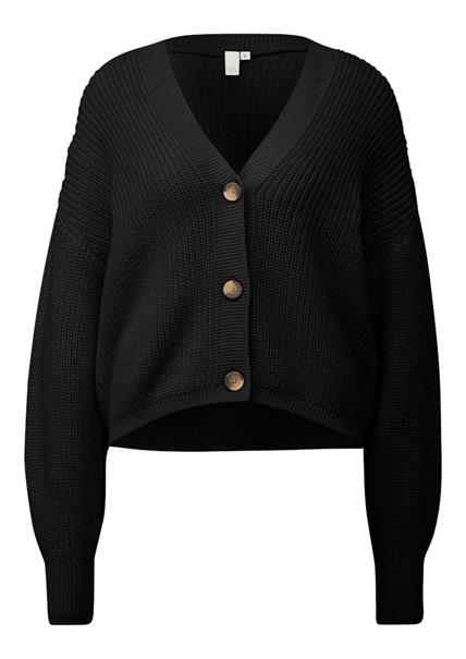 Strickjacke schwarz