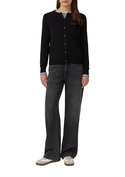 Strickjacke schwarz