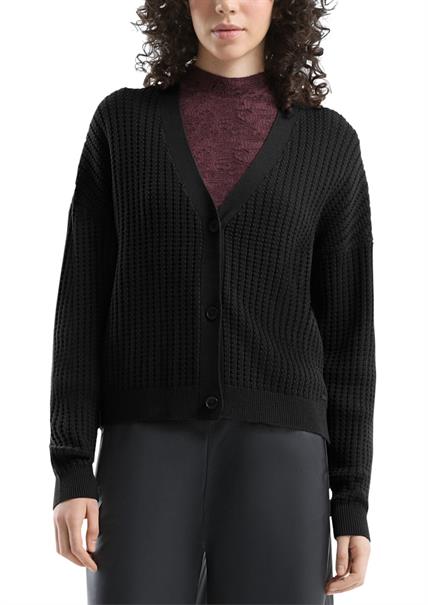 Strickjacke schwarz