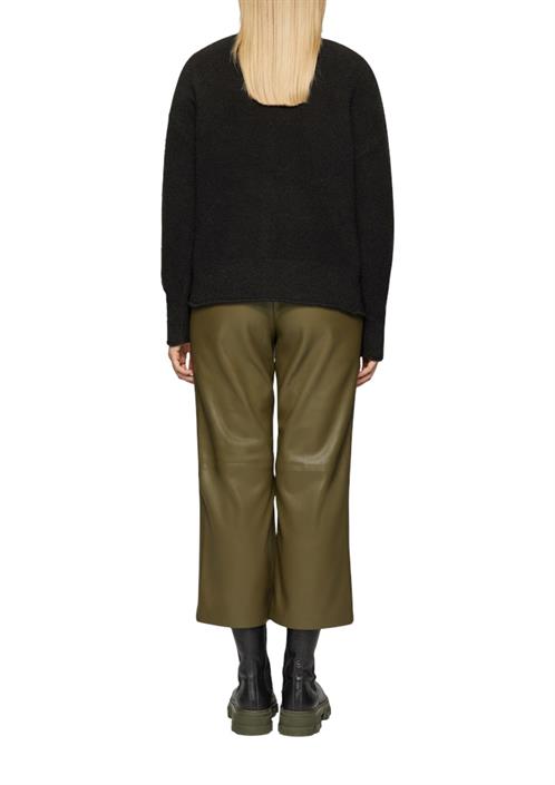 strickjacke-schwarz
